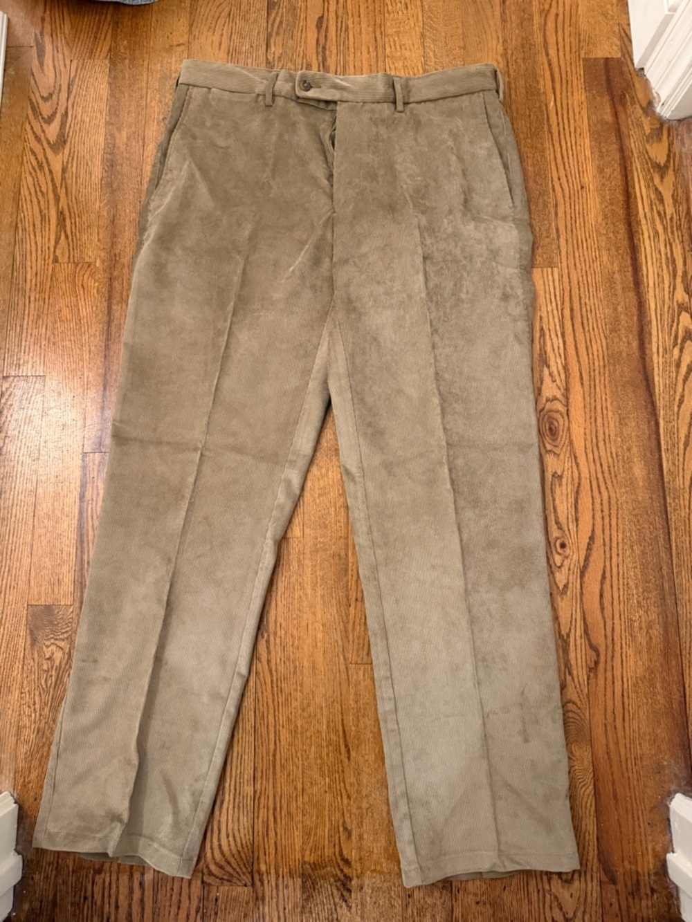 Peter Millar Nanoluxe Tan Corduroys